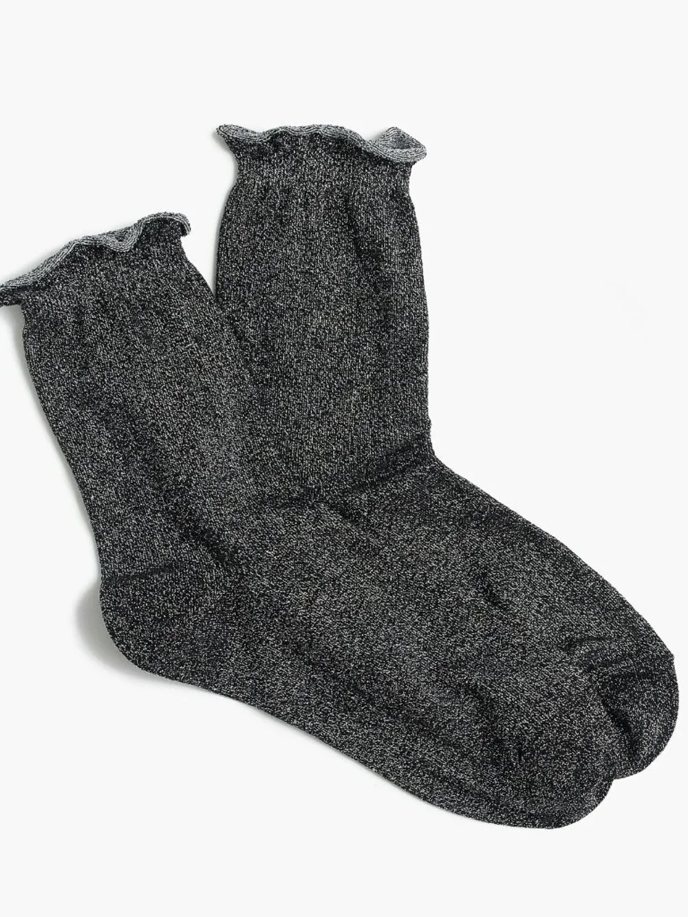 J. Crew Glitter Bootie Socks